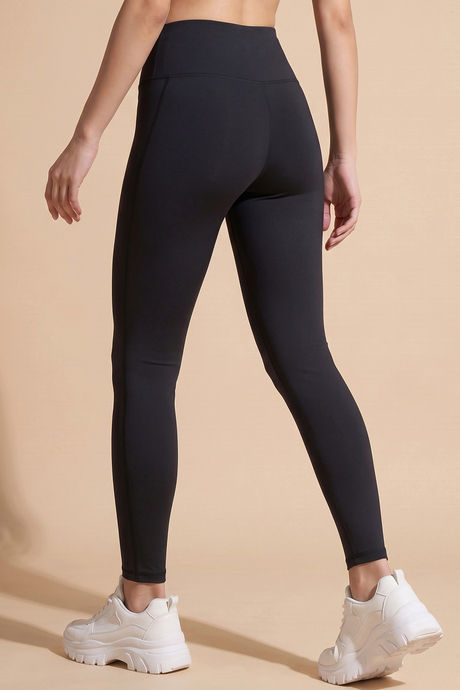 Zelocity Quick Dry Gym Leggings - Black Beauty — image 3